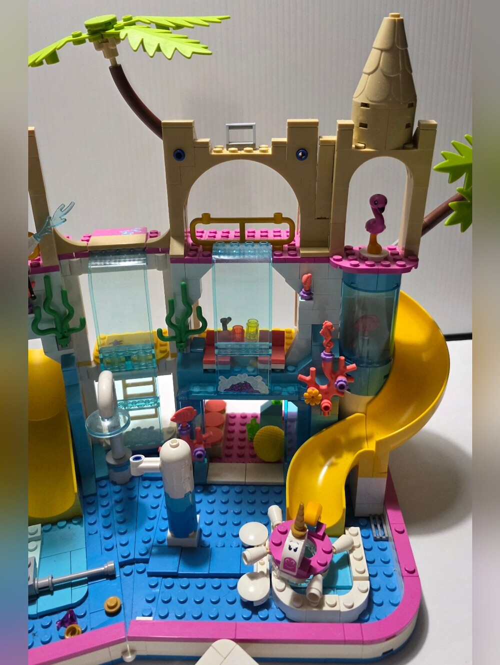Lego 41430 FRIENDS Summer Fun Water Park Incomplete Missing Pieces Box & Instruc - Picture 3 of 14